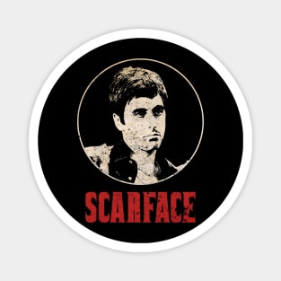 Scarface Retro Magnet